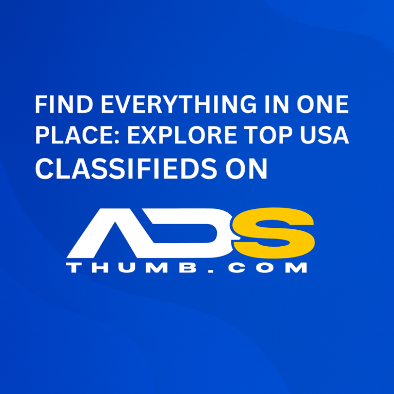 Experience Seamless Global Classifieds – Only on AdsThumb!