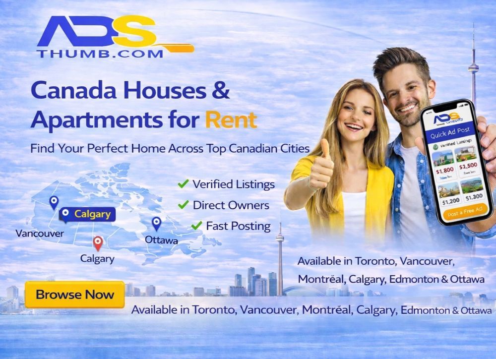 Houses & Apartments for Rent in Canada – Find Your Ideal Home in Top Cities