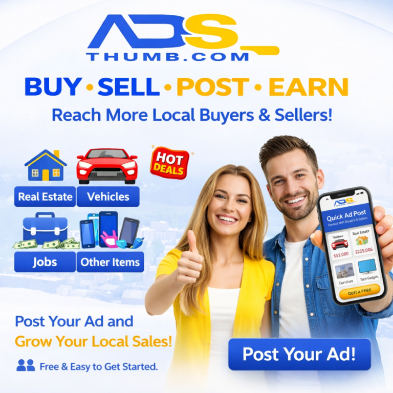 Free Classified Ads in the USA – Grow Your Business with AdsThumb