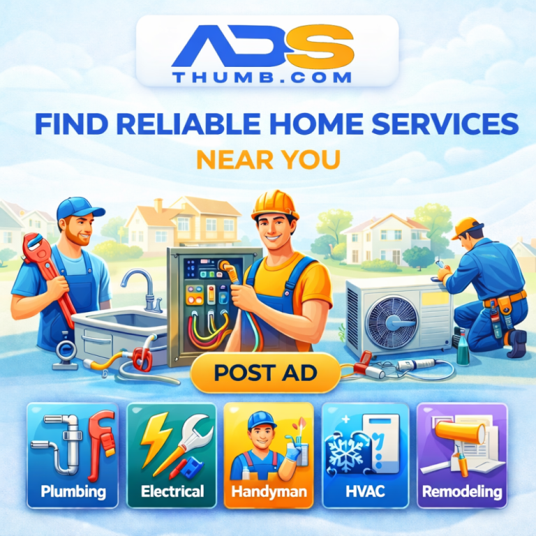 Local Plumbing, Electrical, HVAC & Home Services | AdsThumb