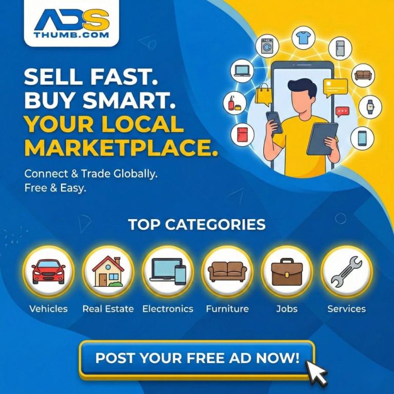 Find Local Classifieds in Major Cities – Buy and Sell Easily on AdsThumb