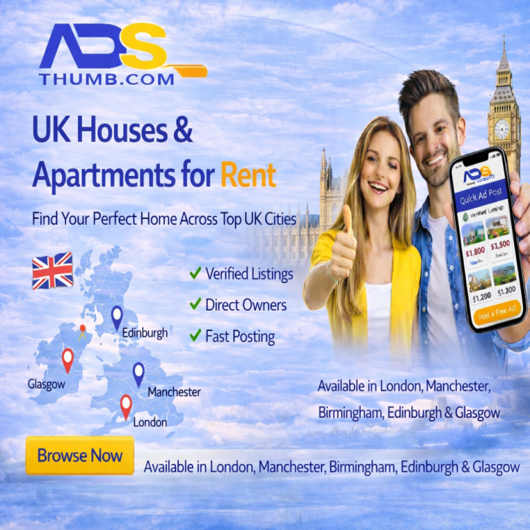 Houses & Apartments for Rent in the UK – Find the Right Home in Top Cities