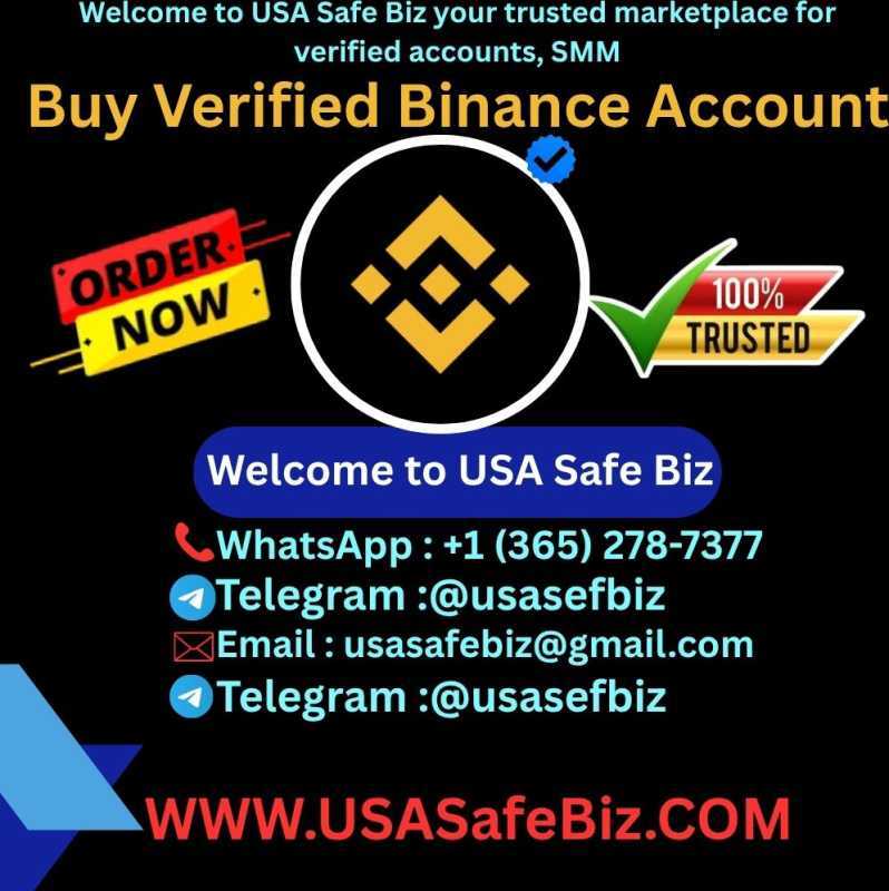 Buy Verified Binance Account - USA Safe Biz