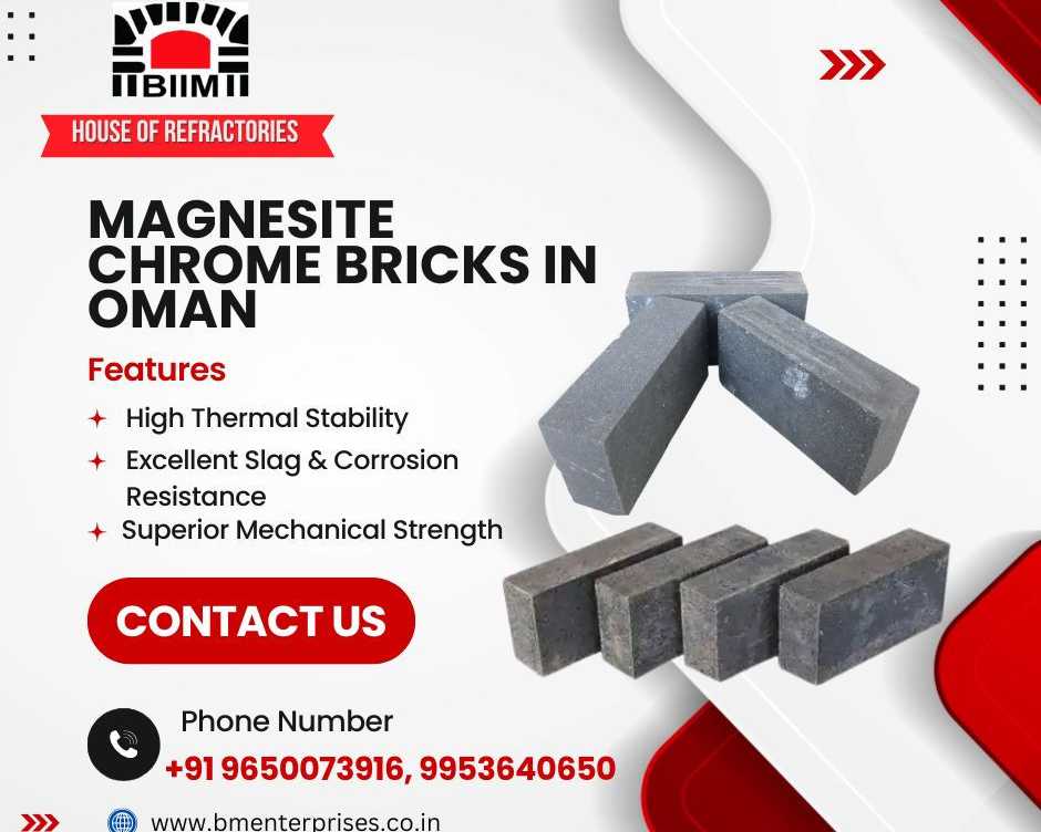 magnesite-chrome-bricks-in-oman-by-bm-enterprises