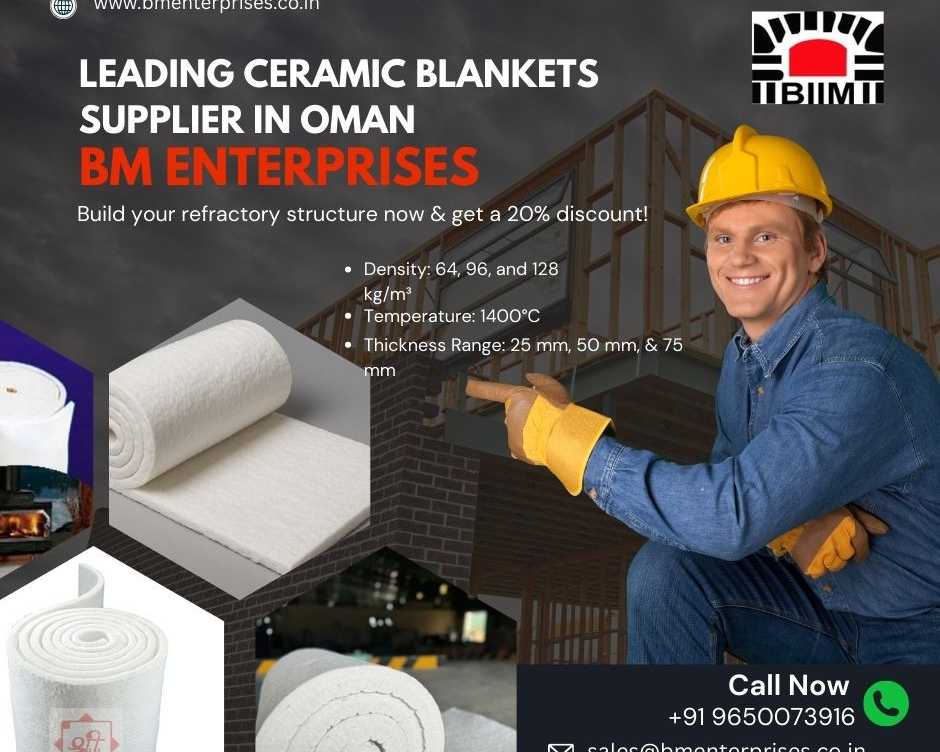 leading-ceramic-blankets-supplier-in-oman-by-bm-enterprises