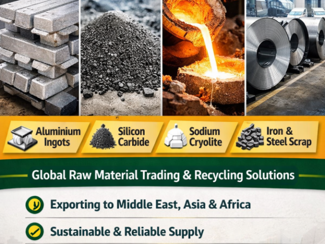 global-industrial-raw-material-supplier-metal-recycling-company