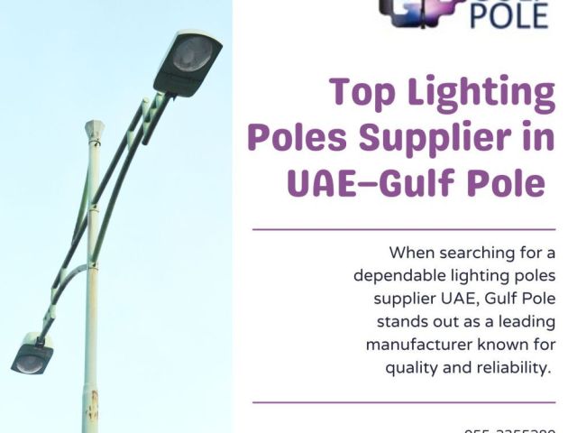 gulf-pole-top-lighting-poles-supplier-in-uae