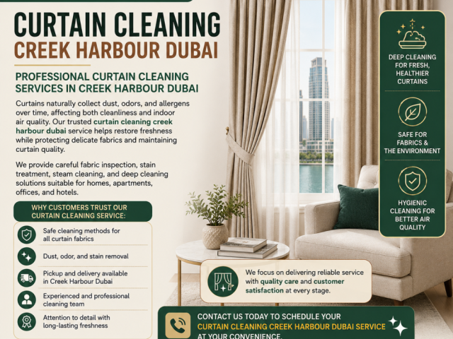 curtain-cleaning-creek-harbour-dubai