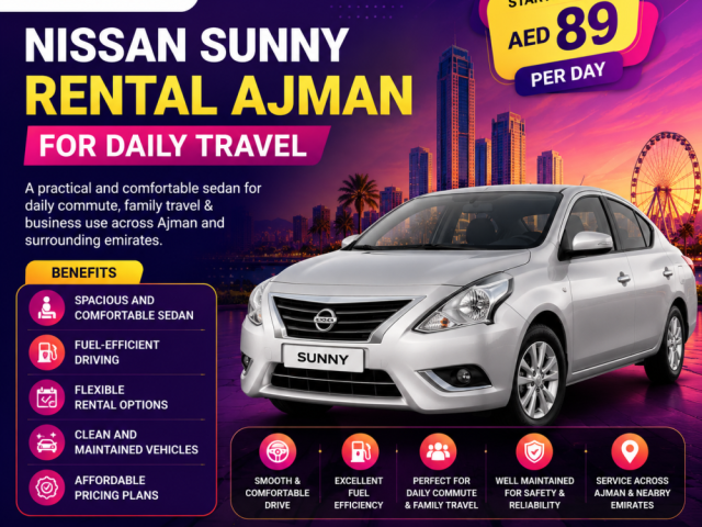 nissan-sunny-rental-ajman-for-daily-travel