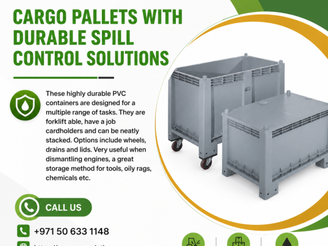 cargo-pallets-with-durable-spill-control-solutions