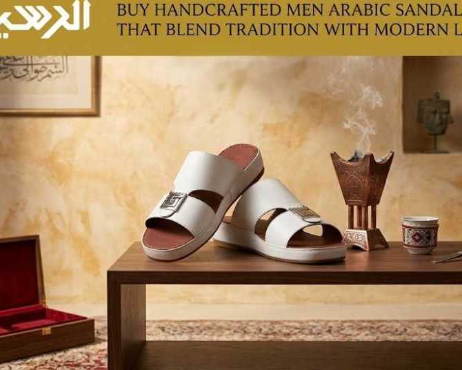 buy-handcrafted-men-arabic-sandals-uae-with-modern-luxury