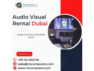When Should I Consider AV Rental Services in Dubai?