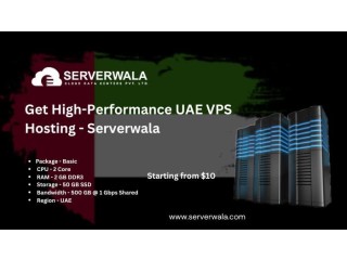 Get High-Performance UAE VPS Hosting - Serverwala