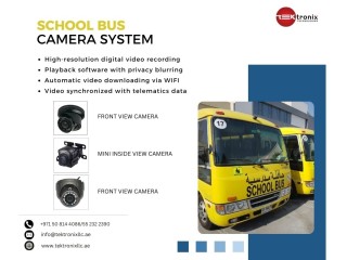 Enhancing School Bus Safety: Video and Audio Surveillance Solutions in the UAE