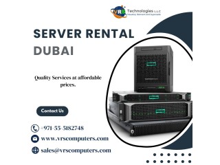 What Are the Advantages of Server Rental in Dubai?