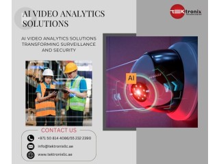 Transforming Security AI Video Analytics Solutions across the UAE