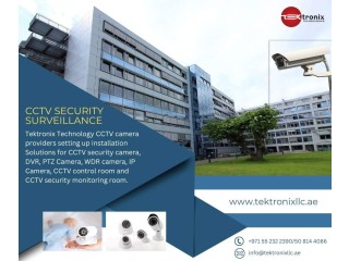 Tektronix Technologies’ Best CCTV Security Camera Solutions in the UAE