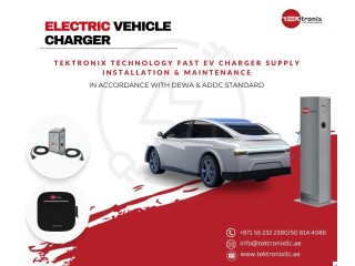 EV Charging Solutions by Tektronix Technologies in the UAE