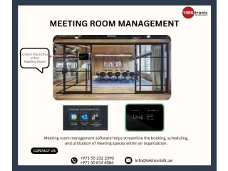 Meeting Room Booking System in Dubai, Abu Dhabi, and across the UAE