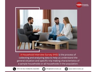 Household Survey via CAPI in Dubai, Abu Dhabi and over the UAE