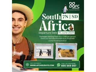 South Africa tour packages from Dubai