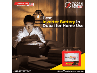 Best Inverter Battery in Dubai for Home Use - Tesla Power USA