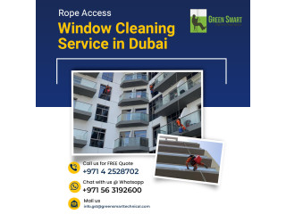 High Rise Window Cleaning Services in Dubai!