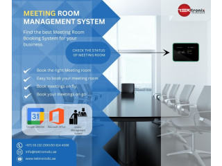 Meeting Room Management Solutions by Tektronix Technologies in UAE