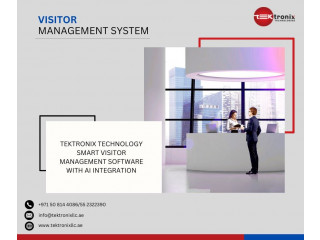 Unlock Efficiency with Visitor Management Solutions by Tektronix Technologies across UAE