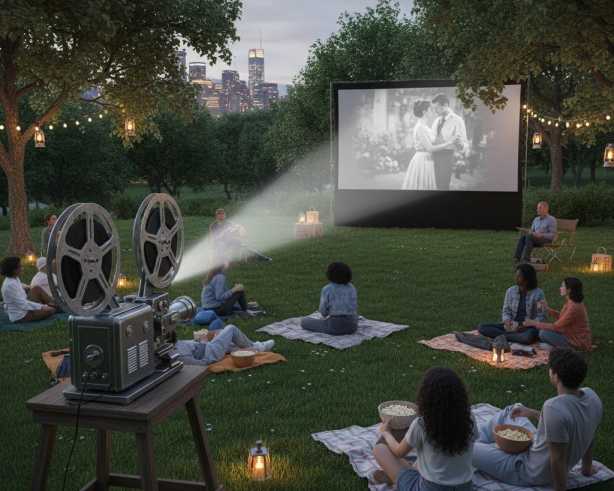 buy-outdoor-projector-for-backyard-cinema-night-in-australia