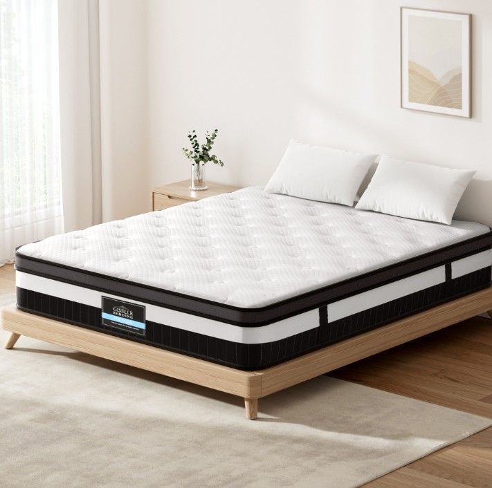 luxury-30cm-giselle-king-mattress-premium-sleep-comfort-big-0
