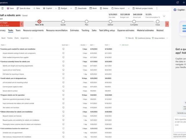 dynamics-crm-project-service