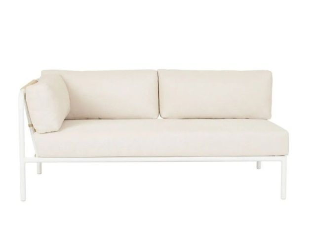 white-left-arm-2-seater-outdoor-sofa-for-modular-living