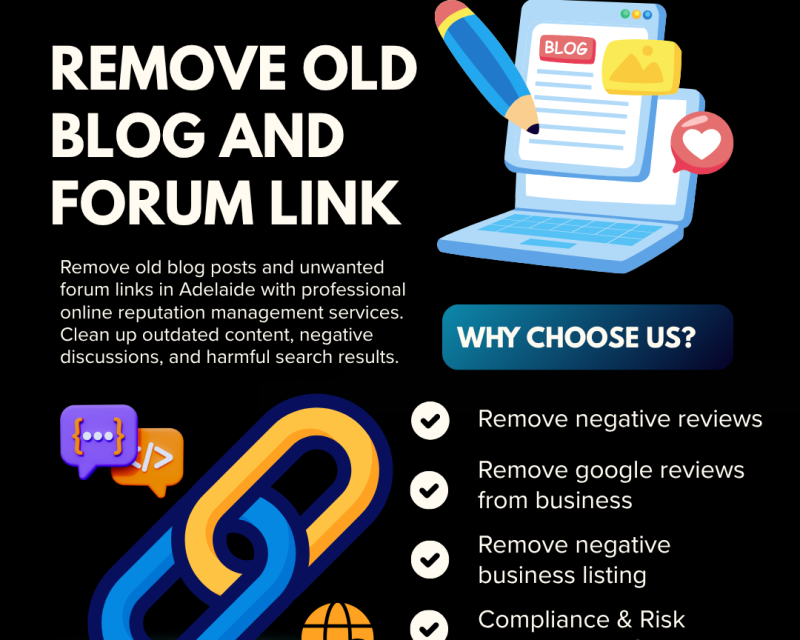 remove-old-blog-posts-forum-links-in-adelaide
