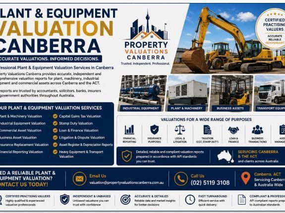 plant-equipment-valuation-canberra-machinery-valuation