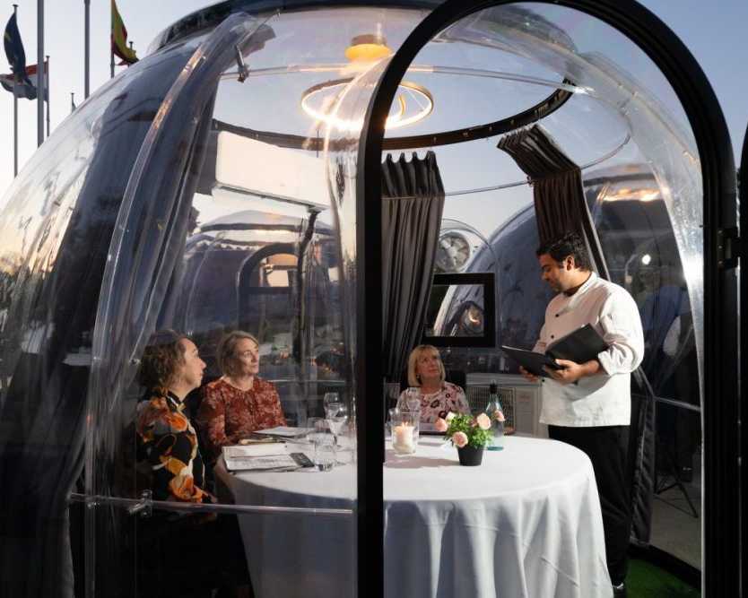 private-dining-domes-in-canberra-luxury-waterfront-experience