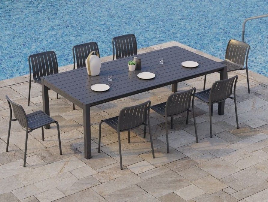 premium-charcoal-extendable-patio-table-for-outdoor-dining-big-0