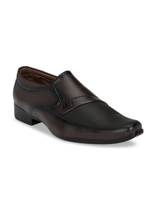 sir-corbett-men-brown-textured-formal-slip-ons-big-0