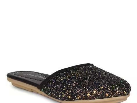 embellished-round-toe-mules