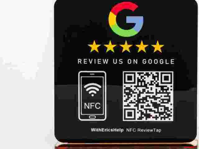 google-review-nfc-plaque-qr-code
