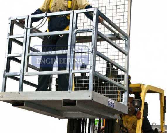 forklift-work-platform-to-elevate-personnel