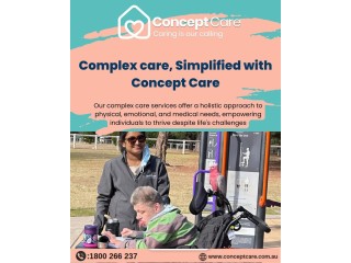 Elevate Your Health with Concept Care's Complex Care Services!