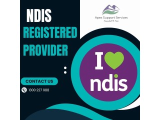 Apex Support Services a trusted NDIS Registered Provider