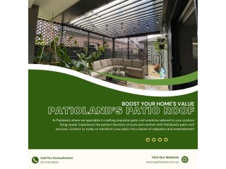 Transform Your Outdoor Space With Patio Roof