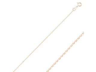 Sparkle In Style Diamond Cut Silver Necklace - Zehrai