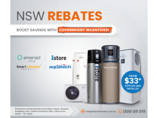 Claim NSW Heat Pump Hot Water Rebates & Save on Hot Water!