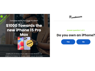 Get $1000 Toward iPhone 15 Pro Max!