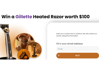 Claim Your $100 Gillette Heated Razor
