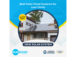 Go Green with Sunboost! 13kW Solar System Package