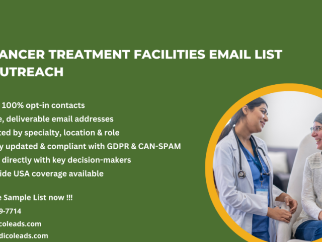 buy-usa-based-cancer-treatment-facilities-email-list-2026